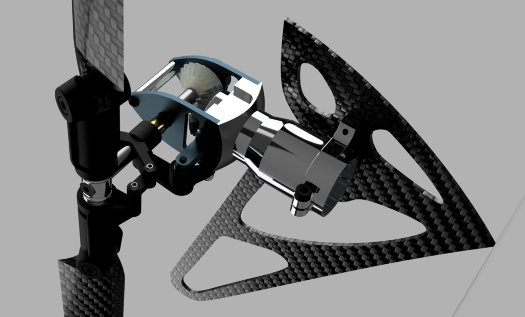 Braccio Coda In Fibra Di Carbonio Align Trex 550/600/600N - Nero Opaco H60T003XX - Foto 3