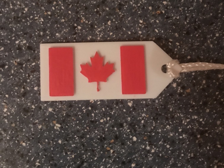 Maple Leaf Keychain