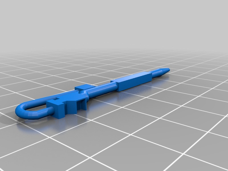 🪓 gunam zaku heat axe costom 1/144・Free 3D File for ・Cults