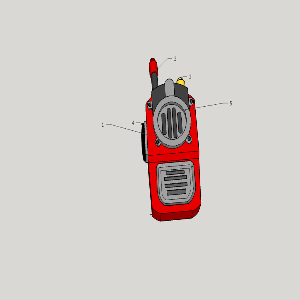 Free 3D file We Were Here Together walkie talkie prop 🎲 ・3D printable