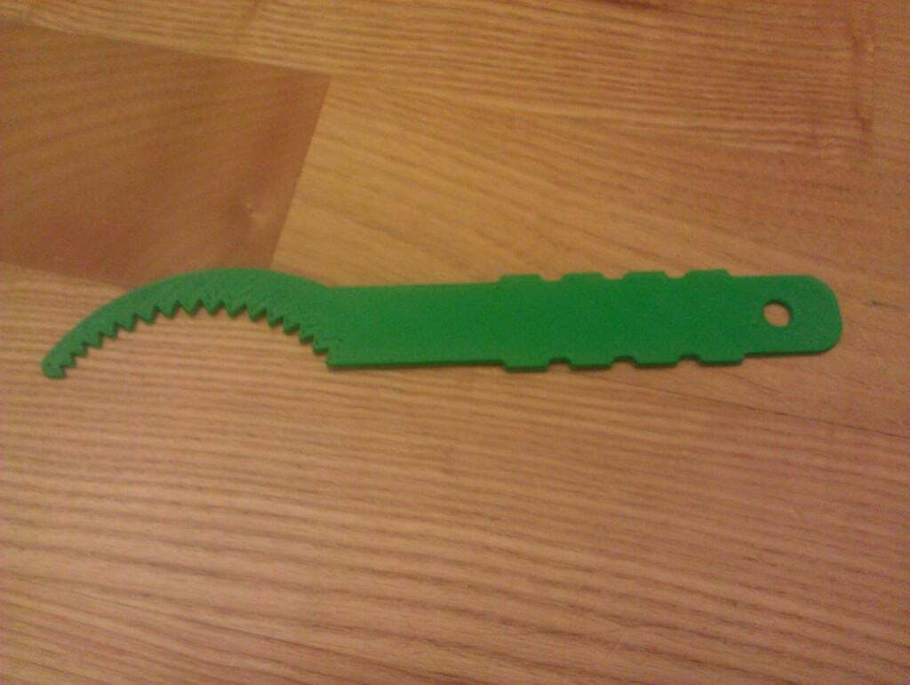 3D printable Bike rear cassette cleaner・Cults