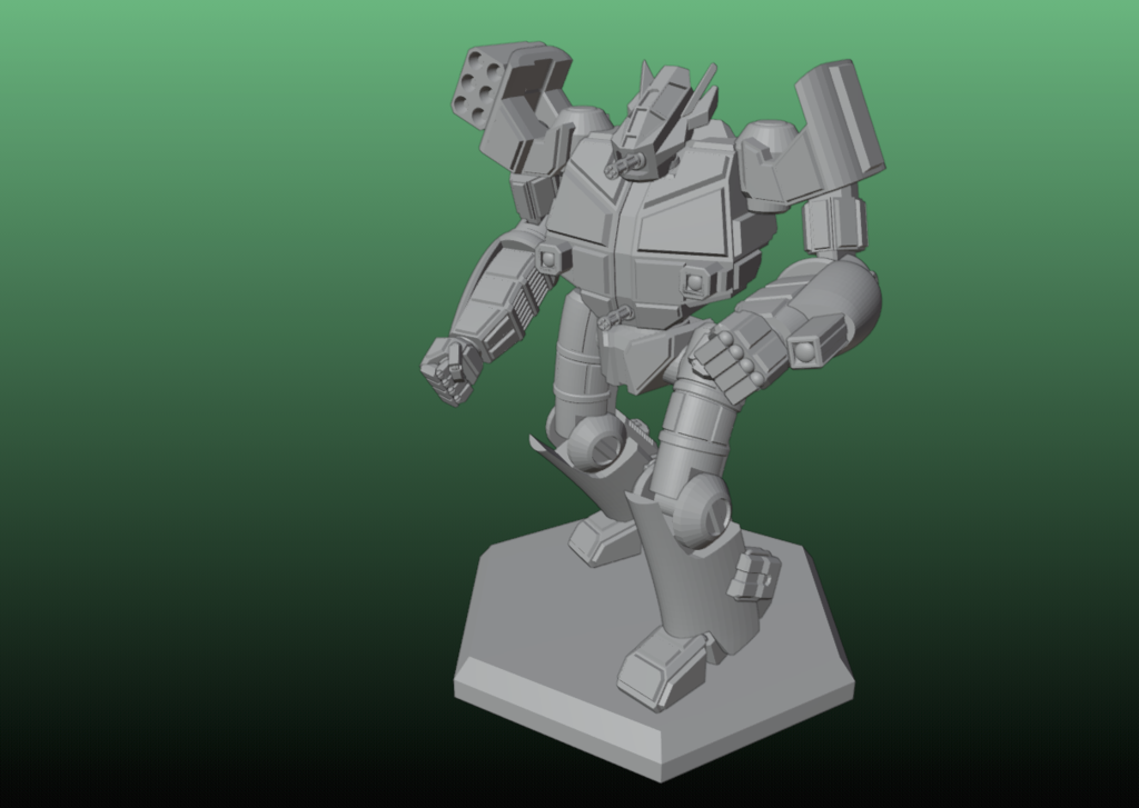 🐺 Werewolf Battlemech・Free 3D File for ・Cults