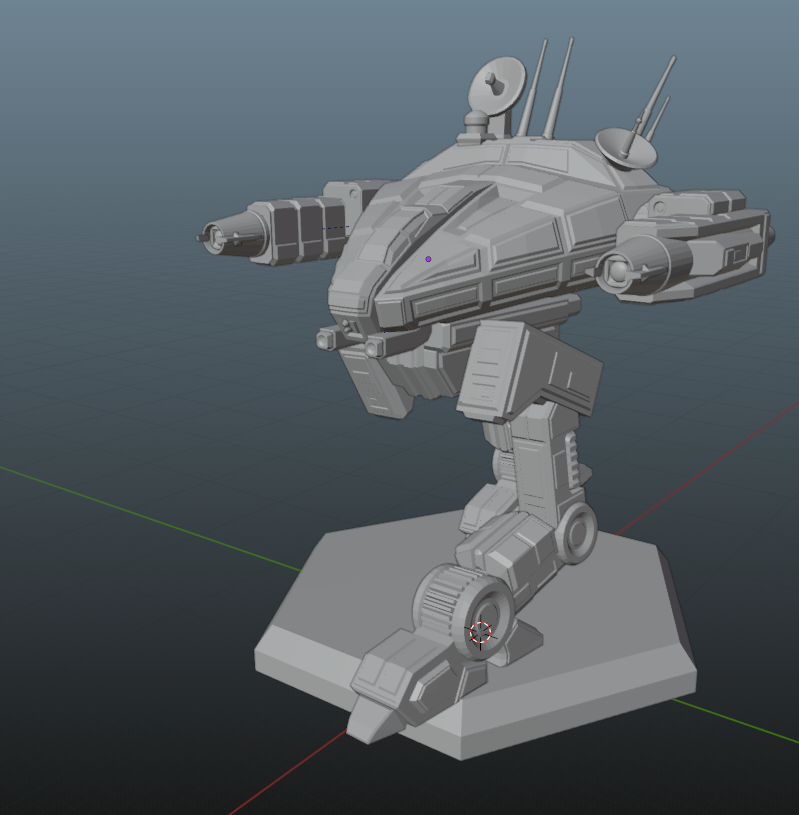 🧸 Nyx Battlemech・Free 3D File for ・Cults