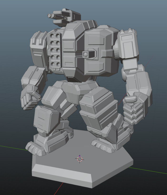 🧸 Shockwave Battlemech・Free 3D File for ・Cults