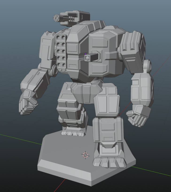 🧸 Shockwave Battlemech・Free 3D File for ・Cults