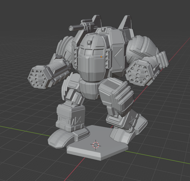 Battletech Shogun 🧸 Shogun Battlemech・Free 3D File for ・Cults