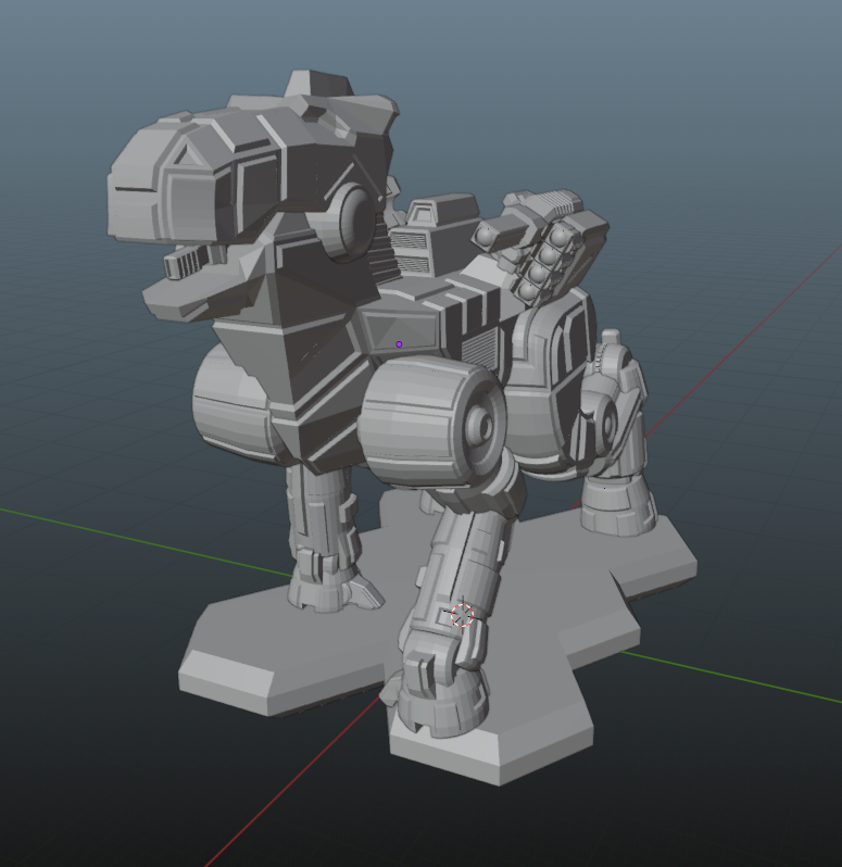 🧸 Balius Omnimech・Free 3D File for ・Cults