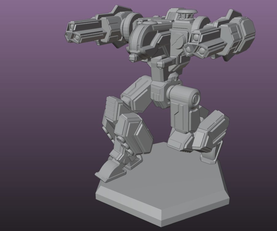 🧸 Scarecrow Battlemech・Free 3D File for ・Cults