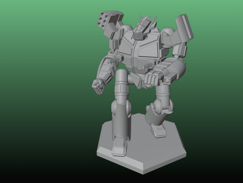 🐺 Werewolf Battlemech・Free 3D File for ・Cults