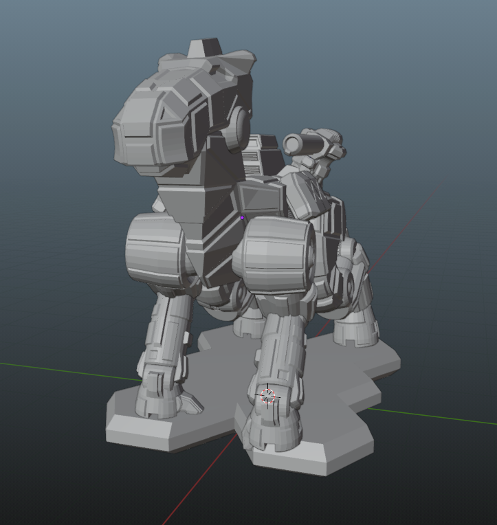 🧸 Balius Omnimech・Free 3D File for ・Cults