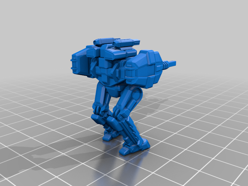 🧸 Sha Yu Battlemech・Free 3D File for ・Cults