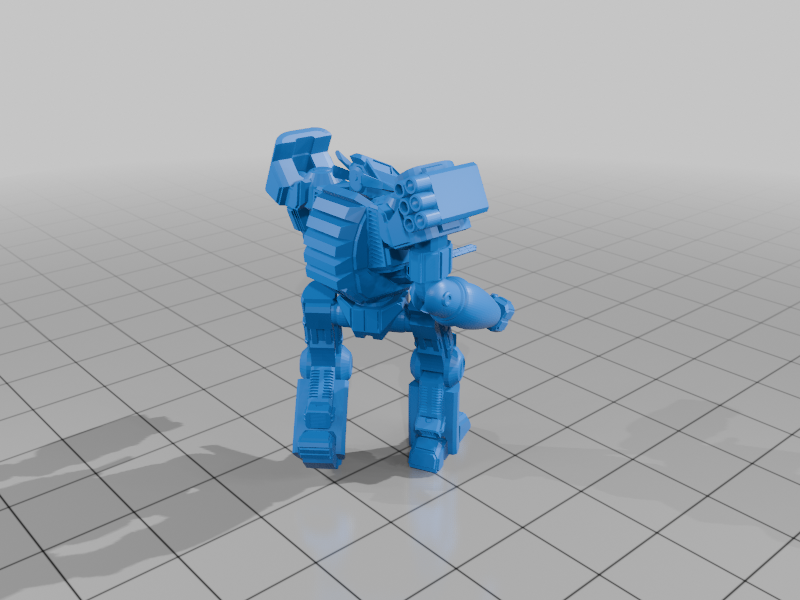 🐺 Werewolf Battlemech・Free 3D File for ・Cults