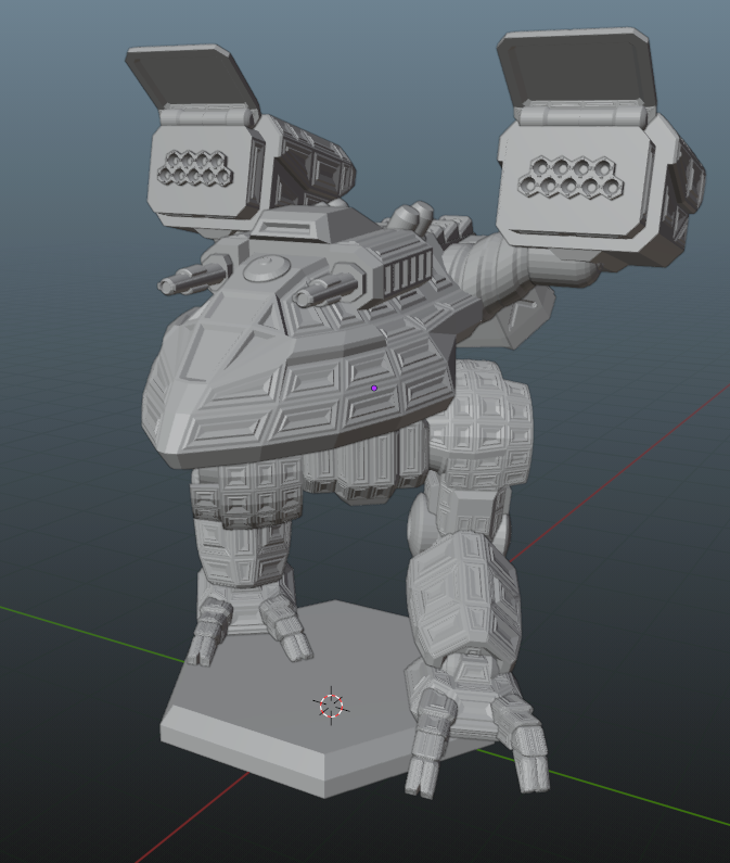 🧸 Catapult II Battlemech・Free 3D File for ・Cults