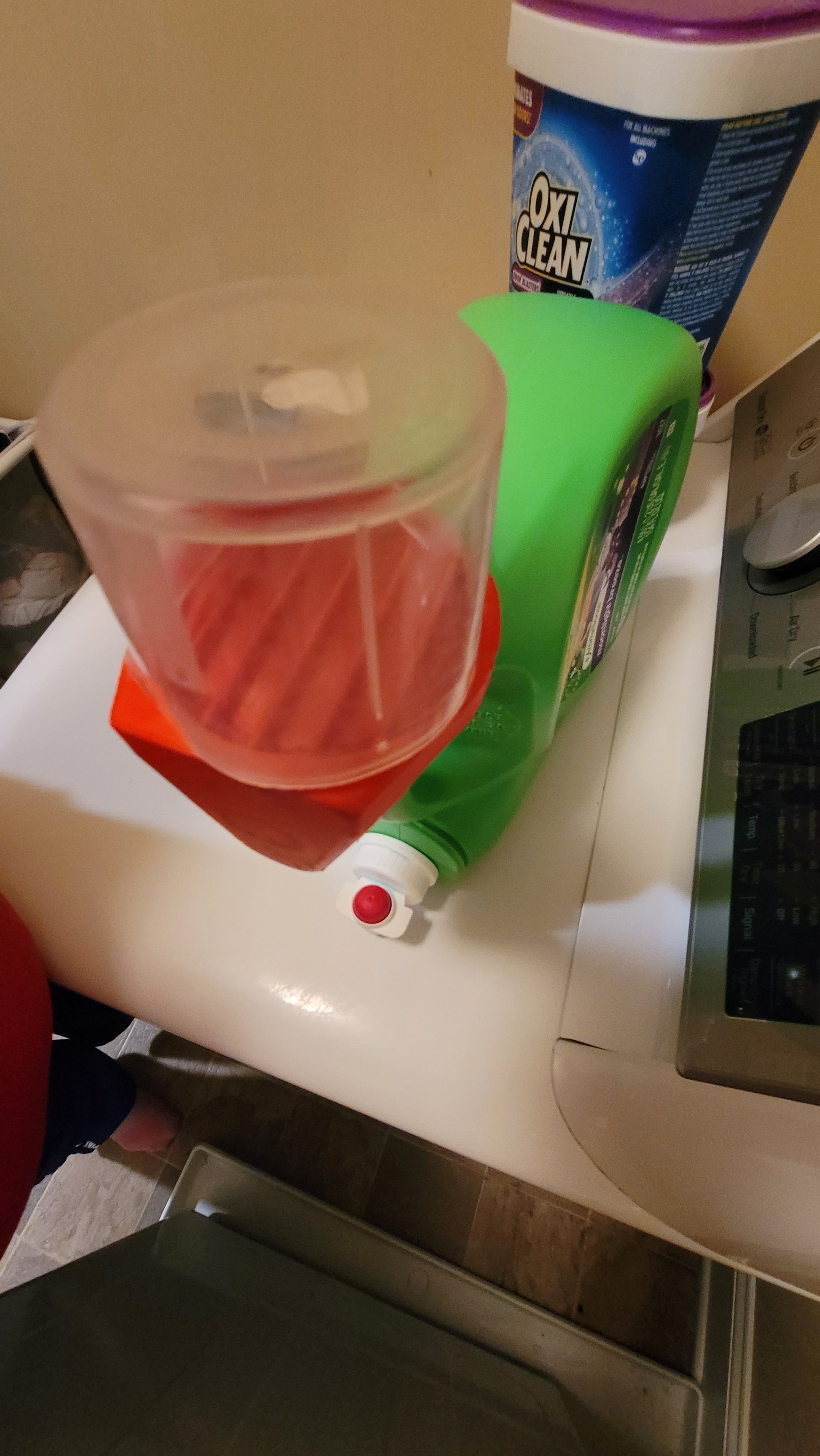 3D printable Laundry Detergent Cup Drain・Cults