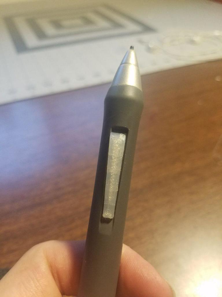 3D printed Replacement Button for Intuos 3 Stylus / Pen・Cults
