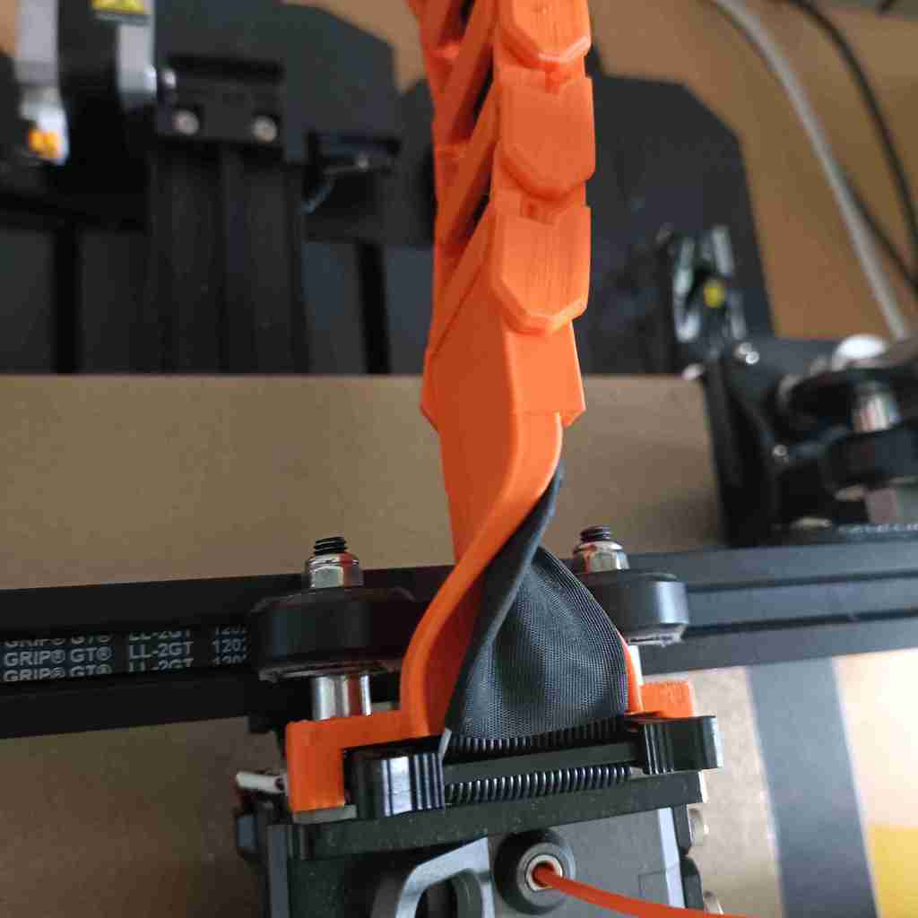 Free 3D file Ender 3 S1 Pro Extruder Cable Chain 🔌 ・3D print design to download・Cults