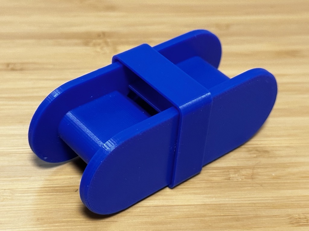 Free 3D file Fabric Tape Measure Holder (Rounded) 🪡 ・Model to download