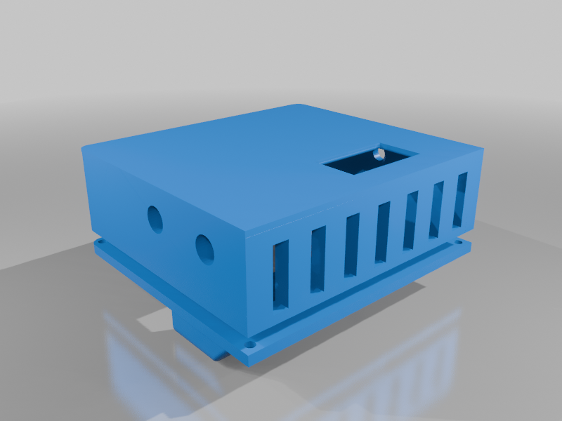 Free 3D file Pi Zero 1/2 Screen 3.5" Case with vents 🧞‍♂️ ・3D print ...