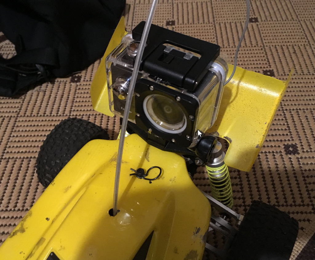 Rc Gopro Mount 📷 GoPro / camera mount for tamiya gravel hound rc car・Free 3D File for ...