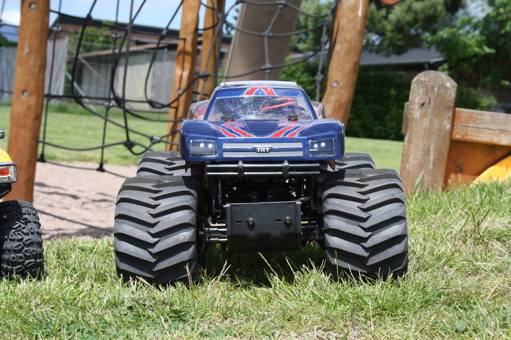 Telaio/Vasca Tamiya Super Clodbuster Bullhead - Nuovo Per Modello RC 1