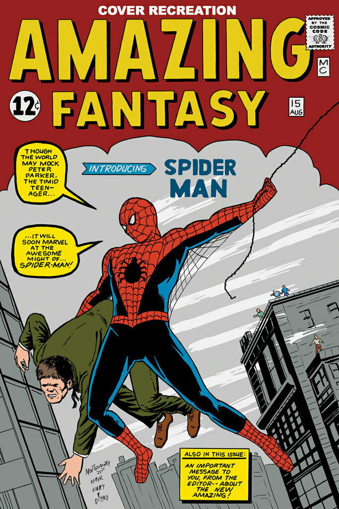 Amazing Fantasy 15 3D Cover Free 3D File For Cults amazing-fantasy-15-3d-cover-free-3d-file-for-cults