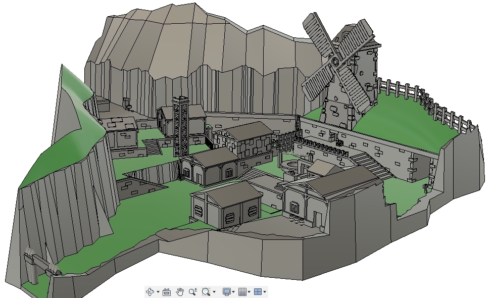 Free 3D file Kakariko Village Zelda Ocarina of Time (Multicolor) 🏠