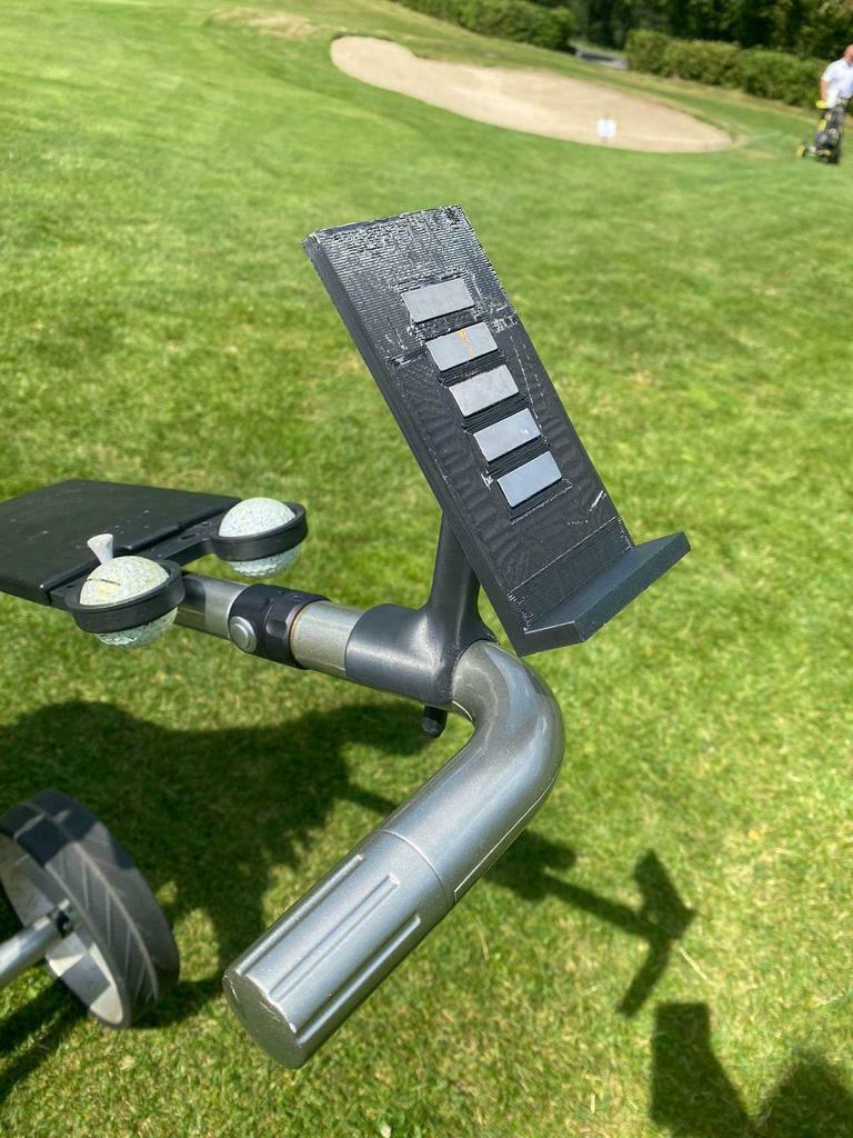 Free 3D file PHONE HOLDER FOR JUCAD GOLF TROLLEYS 📞・3D printer design