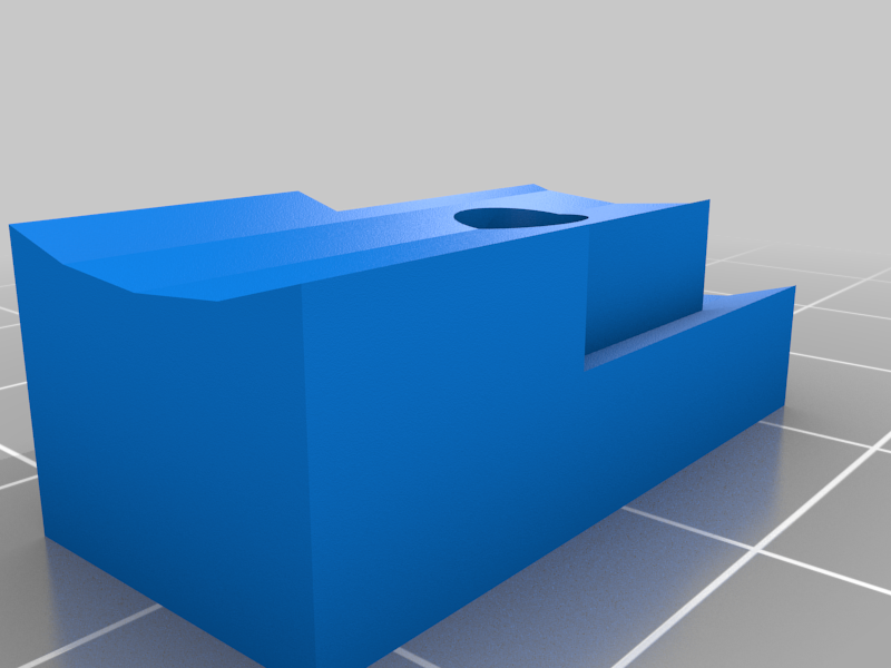 Free 3D file Simpson/Westinghouse Fridge Door Handle Mounting Bracket 🚪