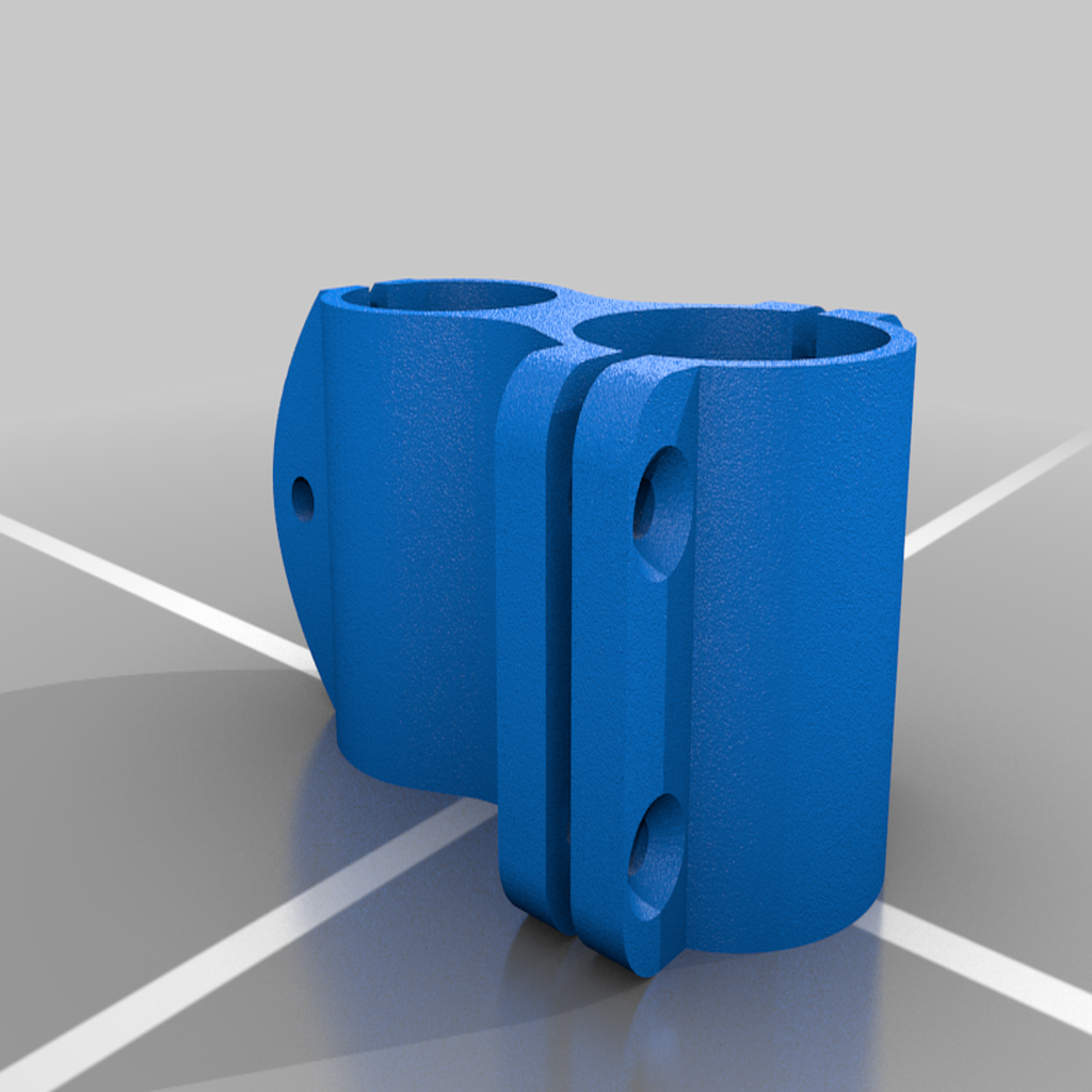Бесплатный 3D файл Крепление для фонарика на ножку велосипеда 🔧 ・Идея ...