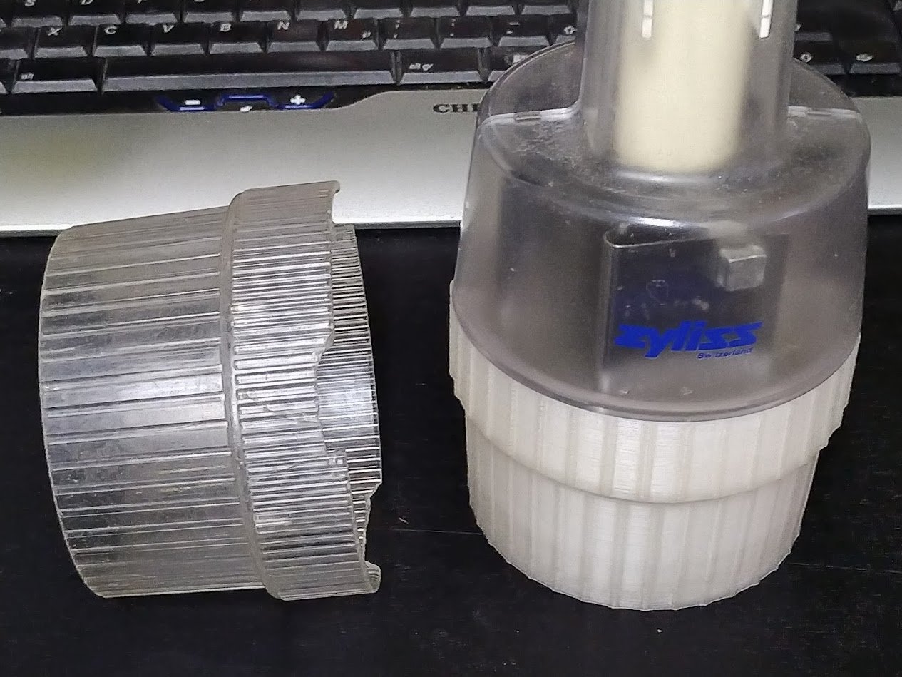 3D print Replacement base for Zyliss Universal Chopper 80・Cults