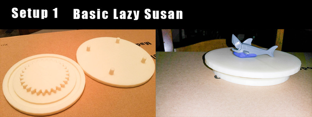 🏠 Universal Lazy Susan・Free 3D File for ・Cults