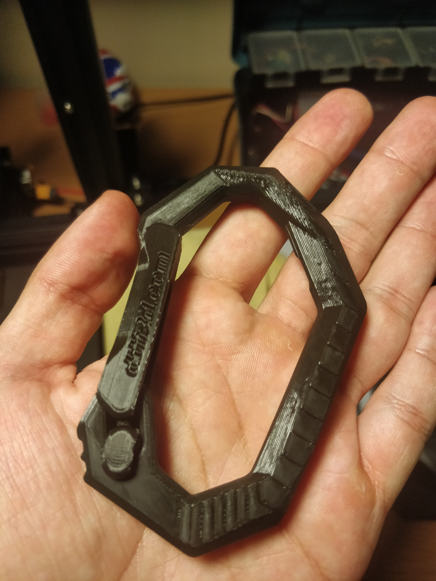 Origami Carabiner by ddf3d.com