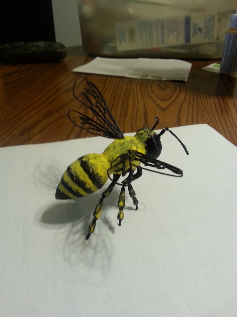 Free 3D file Honey Bee 🍯 ・Model to download and 3D print・Cults