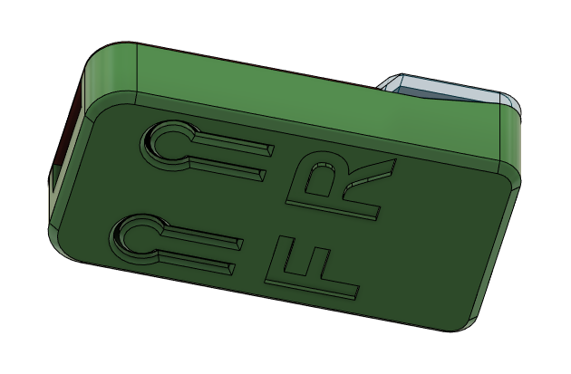 Free 3D file Zigbee Stick V4 Case (Egony E-Byte) with buttons, logo and ...