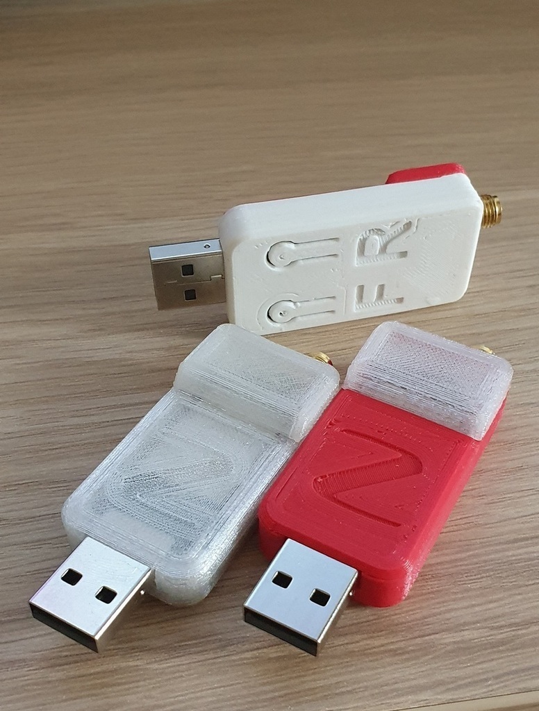 Free 3D file Zigbee Stick V4 Case (Egony E-Byte) with buttons, logo and ...