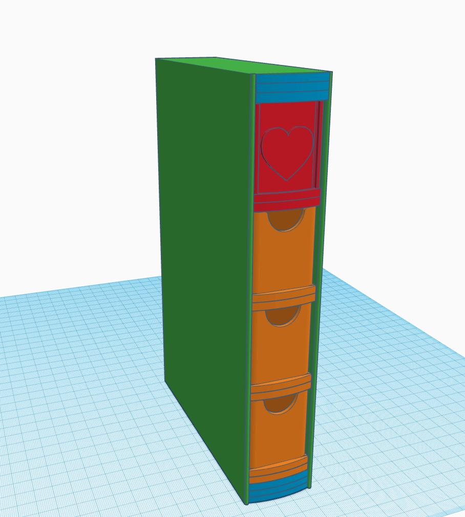 📚 Book Drawers・Free 3D File for ・Cults