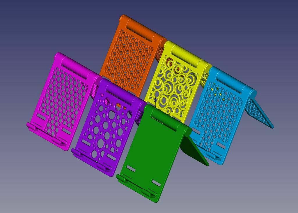 Free 3D file Foldable Phone Stand 📞・3D printing idea to download・Cults