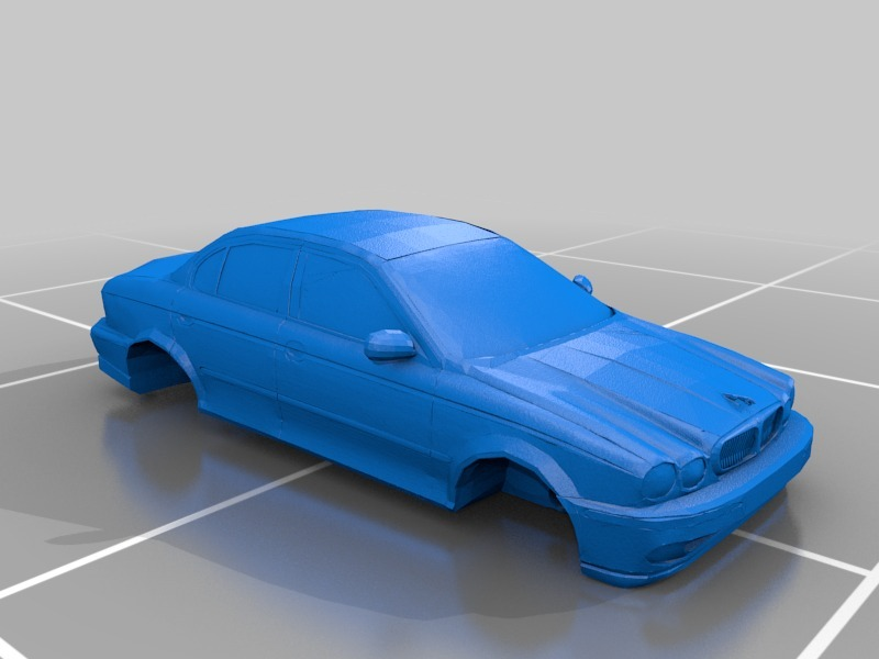 🚗 Jaguar X-Type・Free 3D File for ・Cults