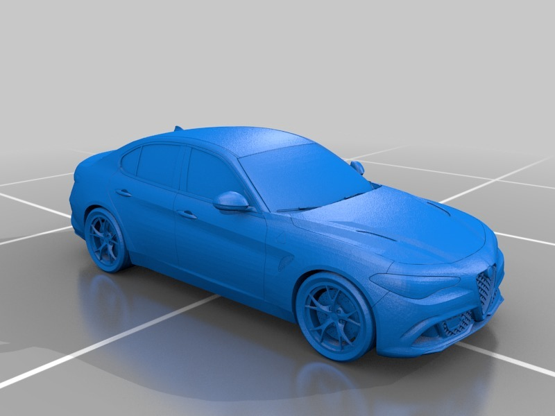 🚗 Alfa Romeo Giulia・Free 3D File for ・Cults