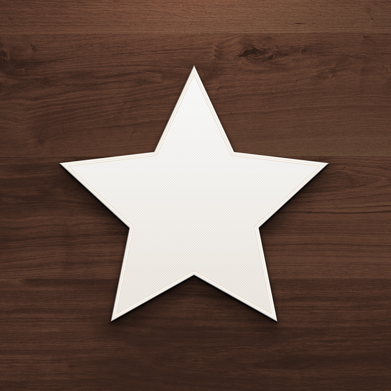 🪵 Minimalist Wooden Star Wall Decor 3D Print・ 3D File for 3D printing・Cults