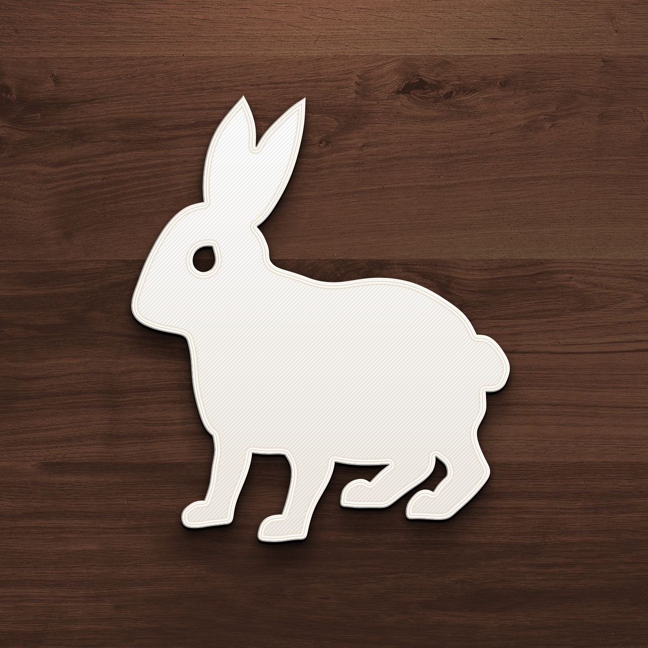 Rabbit Profile Silhouette