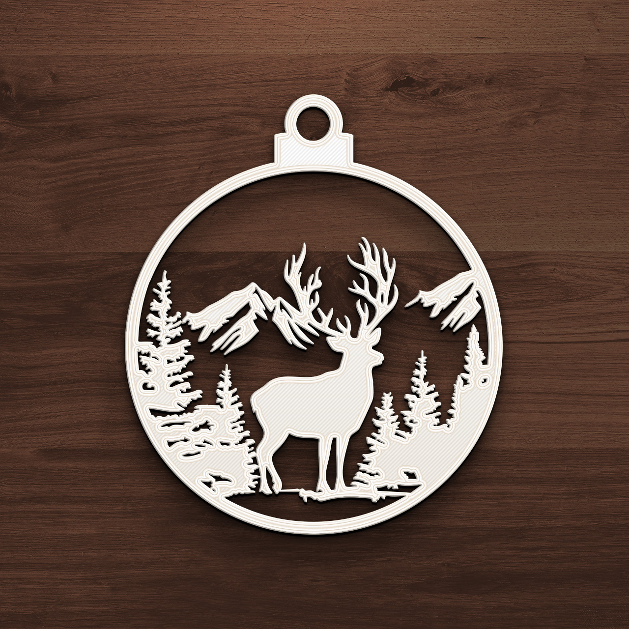 Asset_295.jpg Adorno de Navidad Ciervo del bosque - Decoración de montaña