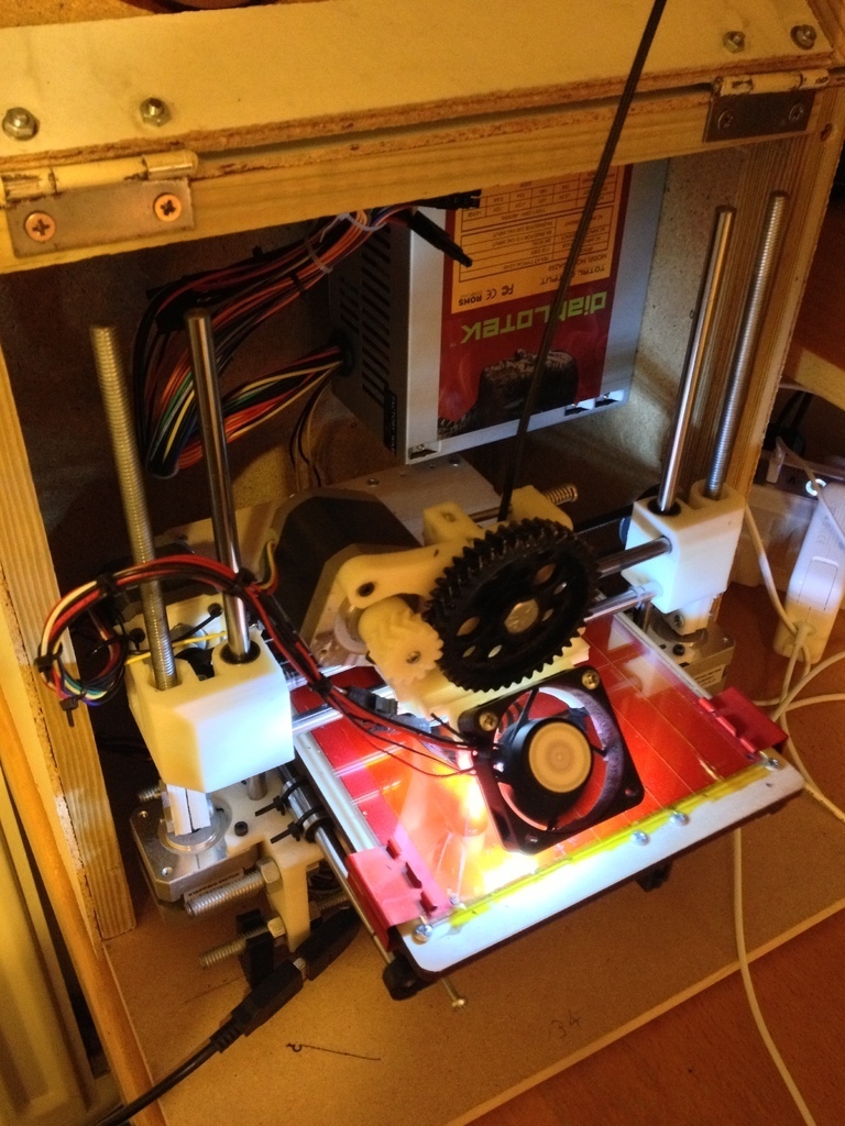 Free 3D file DIY Printrbot Hinged Spool Box 📦 ・Model to download and 3D ...