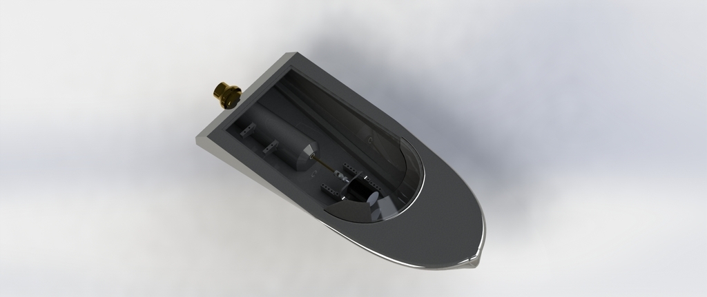 🚰 JetFlash Water Jet RC Boat・Free 3D File for ・Cults