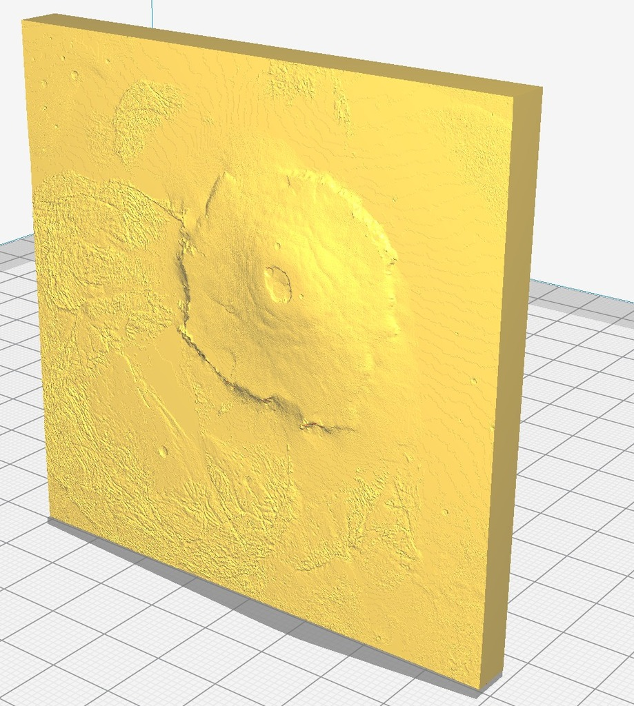 🧪 Olympus Mons・Free 3D File for ・Cults