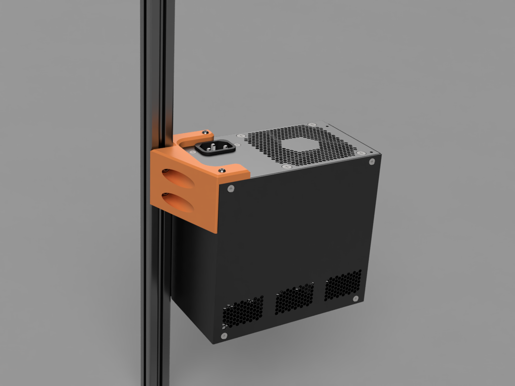 Free 3D file ATX Power Supply to 2020 Extrusion Mount 🧑‍🔧 ・3D printing ...