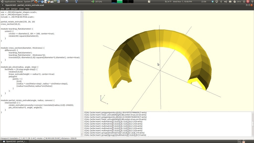 partial_rotate_extrude.jpg Partial Rotate Extrude (OpenSCAD)
