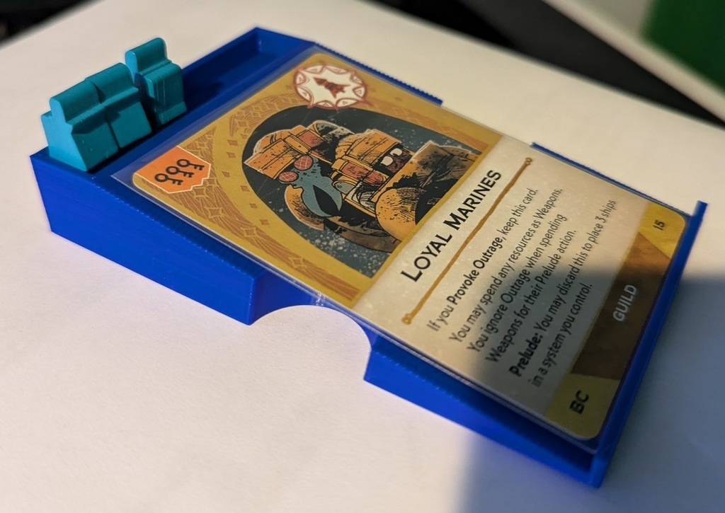 🎲 Arcs Court Card and Meeple Holder・Free 3D File for ・Cults