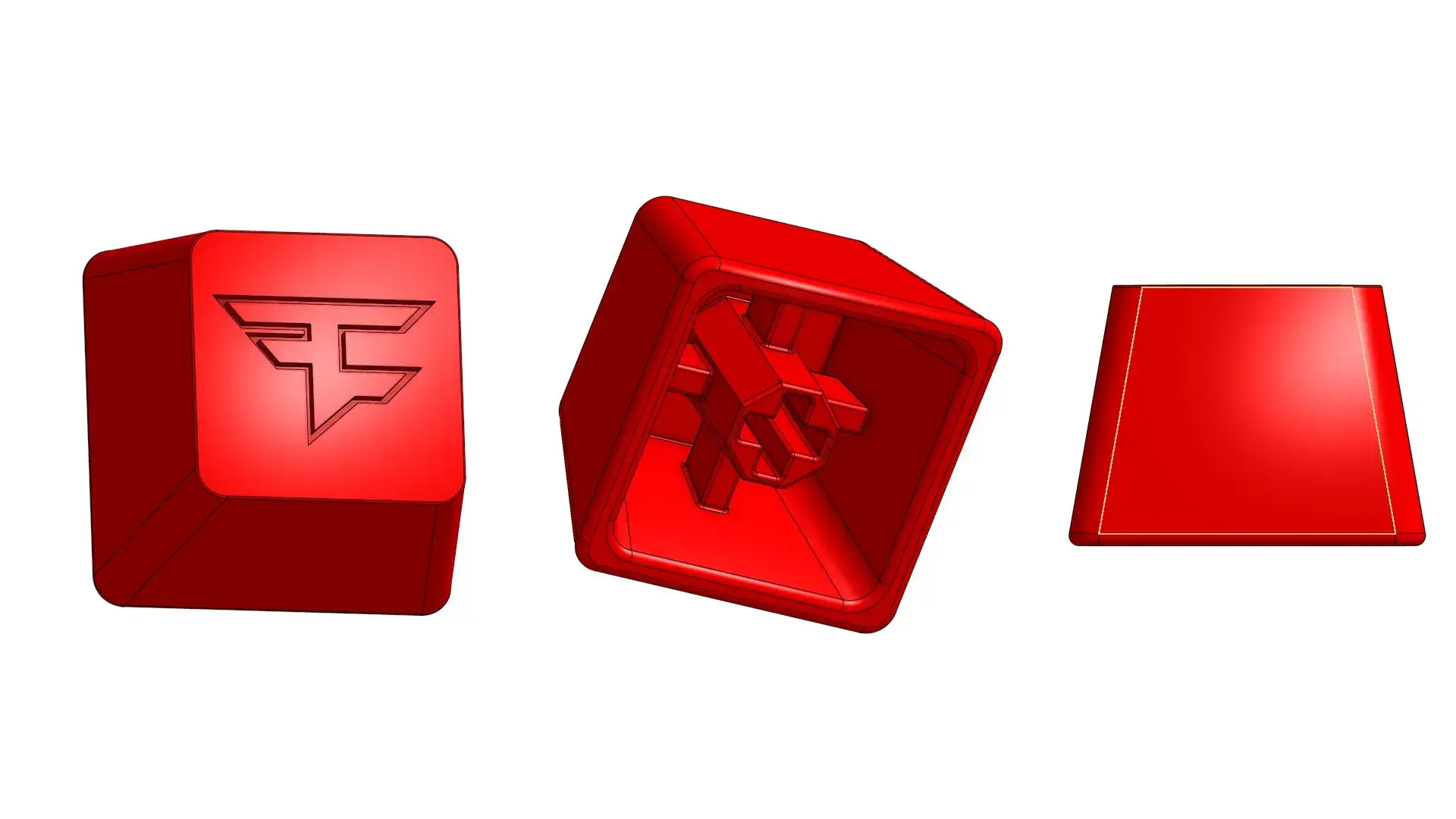 🌧️ FaZe keycap・Free 3D File for ・Cults