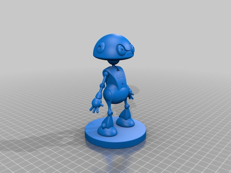 Free 3D file Nice Robot 🤖 ・3D printing model to download・Cults